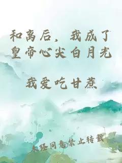 和离后，我成了皇帝心尖白月光
